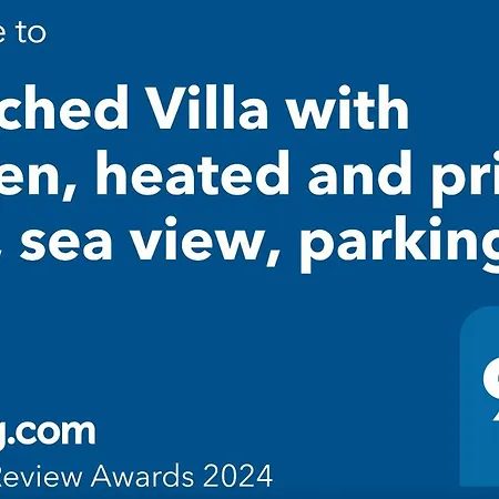 Spacious, Well Appointed, In A Wonderful Raised Location And Stunning Sea Views Villa
